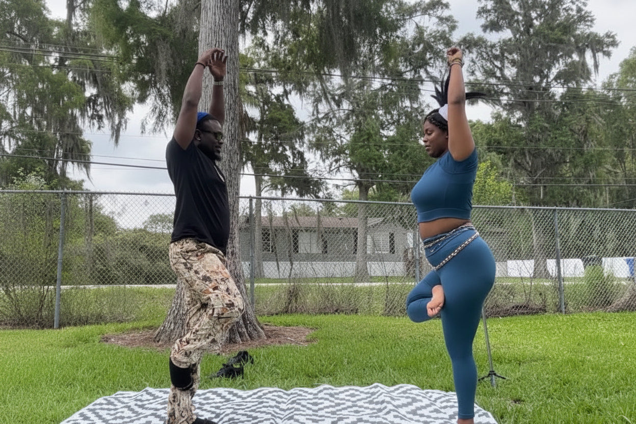 1 on 1 yoga/stretch session