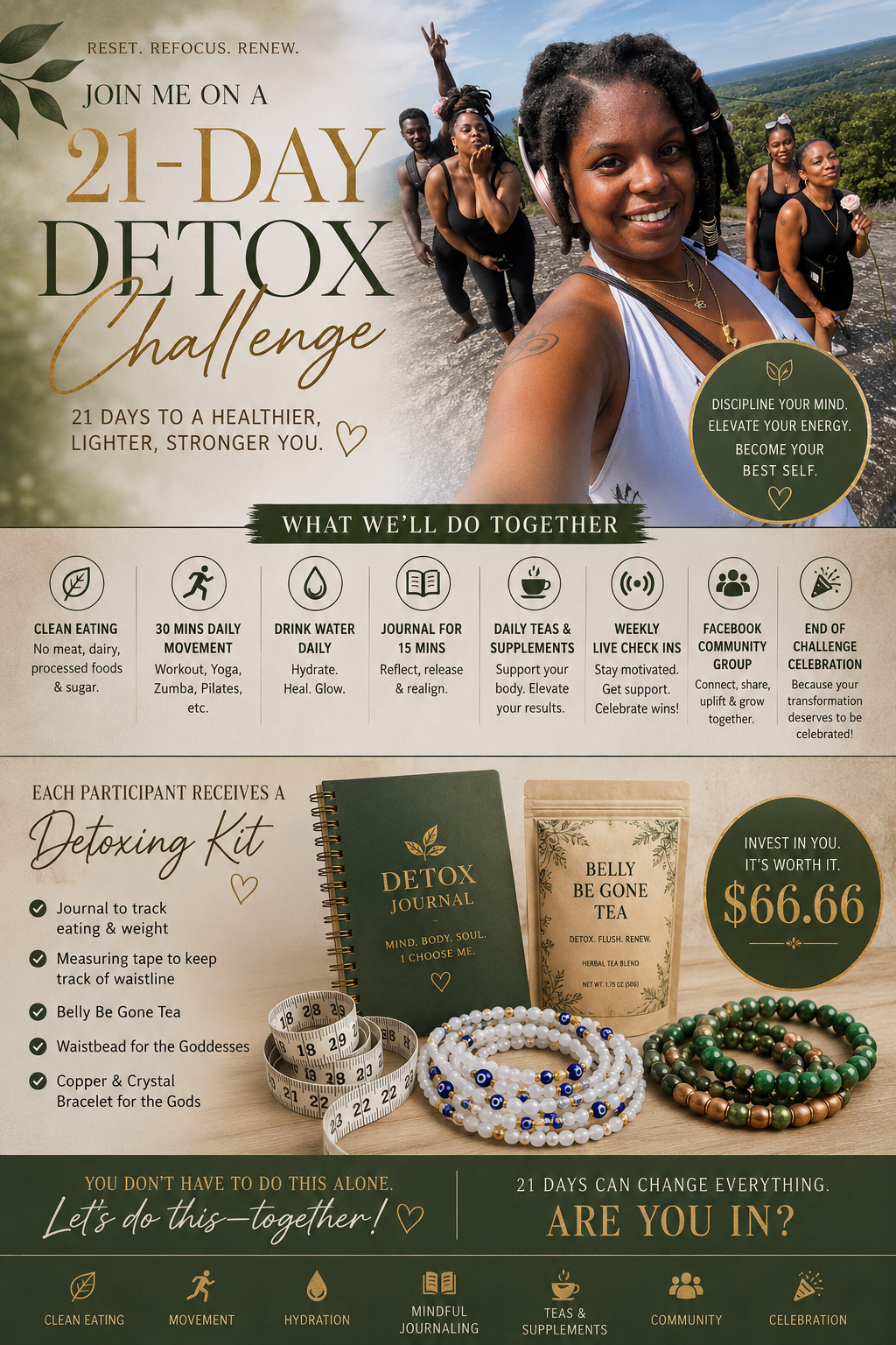 21-Day Body Reset Recurring Challenge