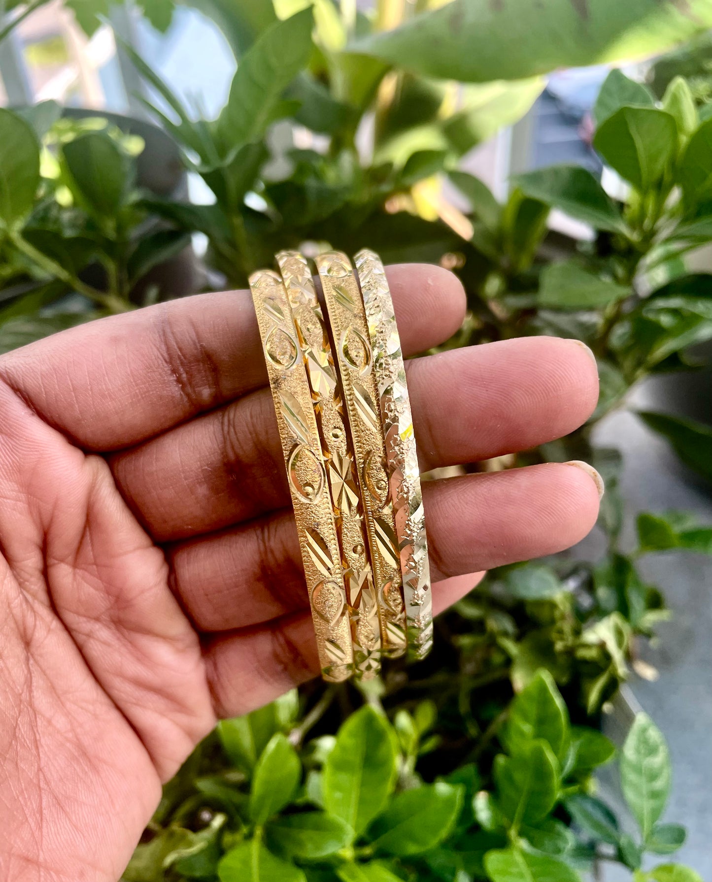 Golden Bangles