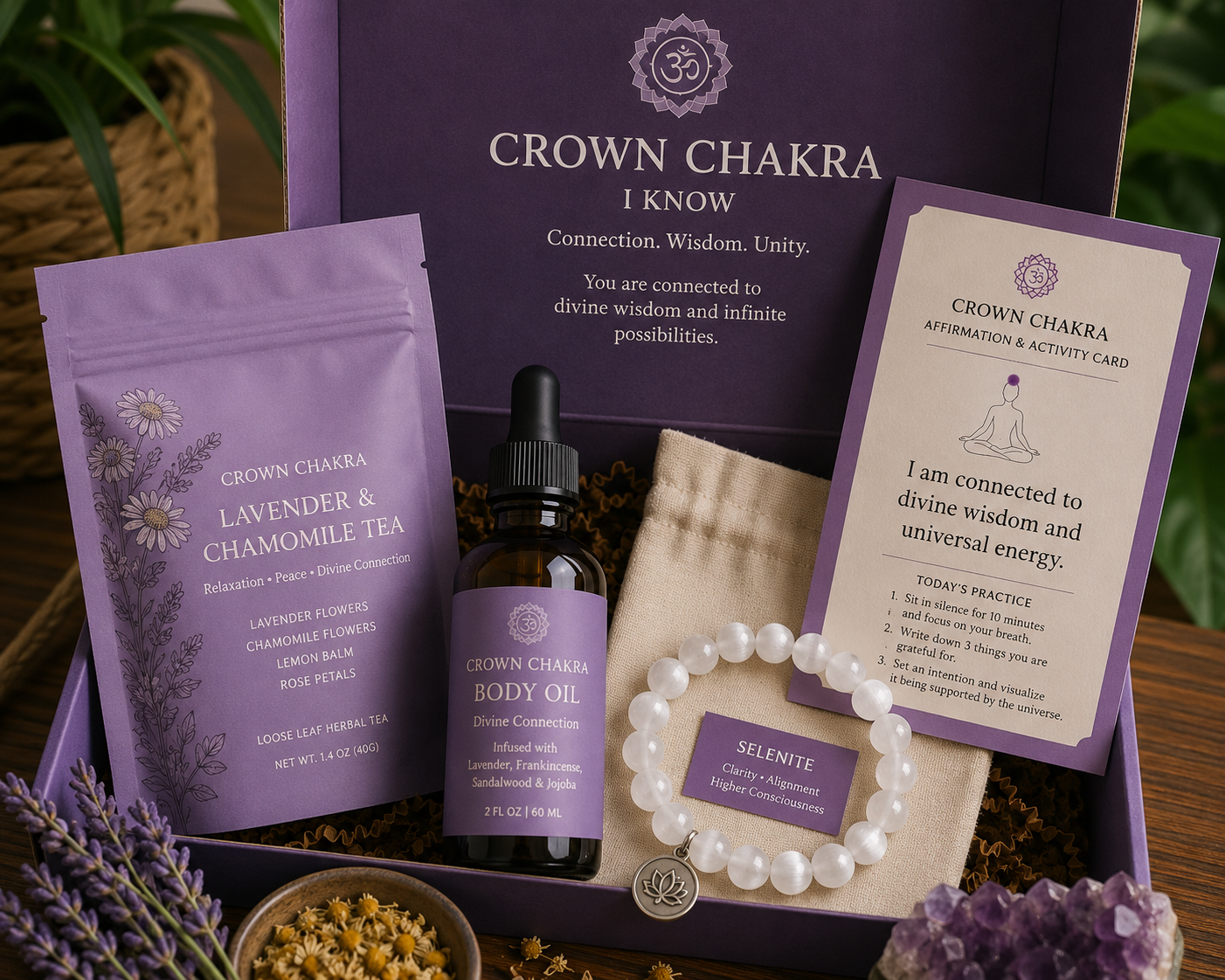 Crown Chakra Alignment 🤍